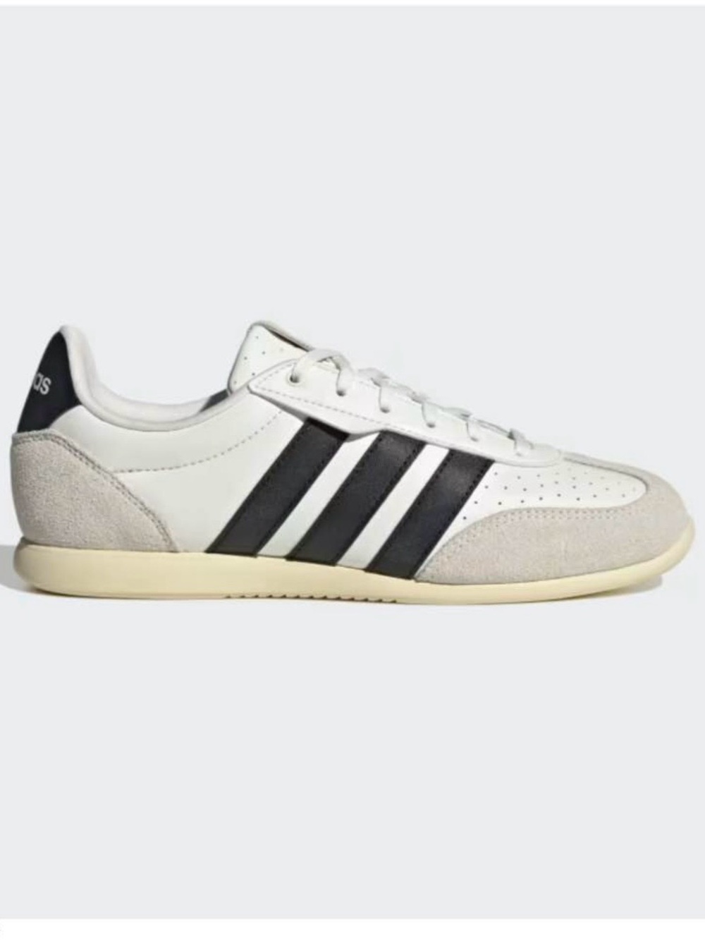 adidas Barreda Lo Sneakers — White, Black & Cream